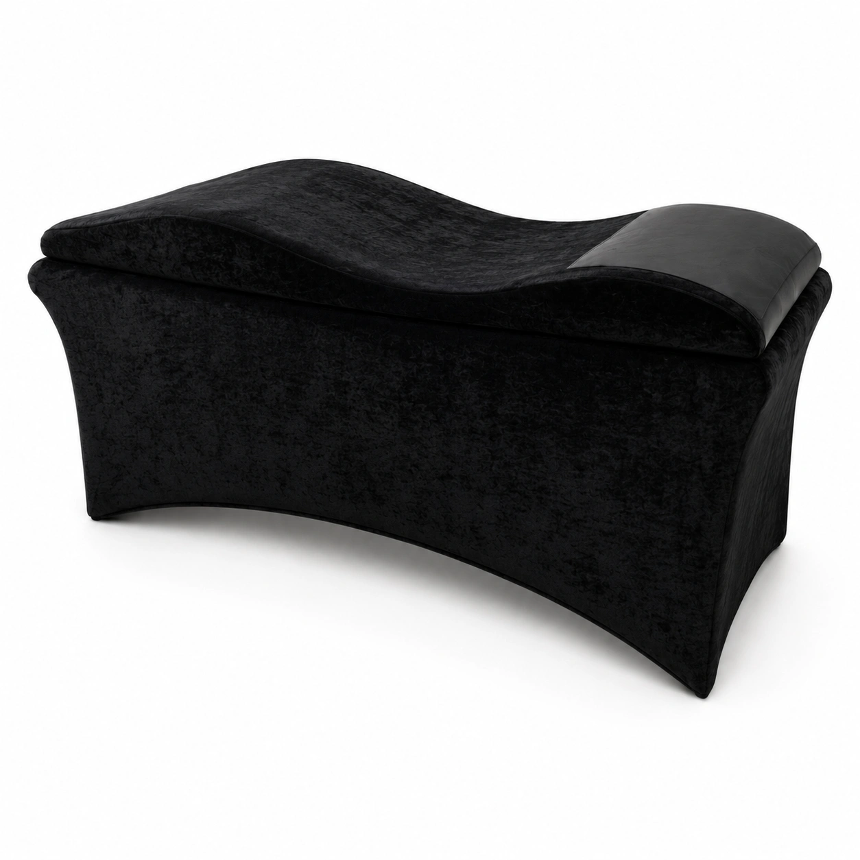 Curved Memory Eyelash Mattress in Black– Ergonomic curved lash bed mattress with premium memory foam that supports the back, neck, and hips. Provides superior comfort and stability during long lash appointments while adding a luxurious, professional touch to your salon.