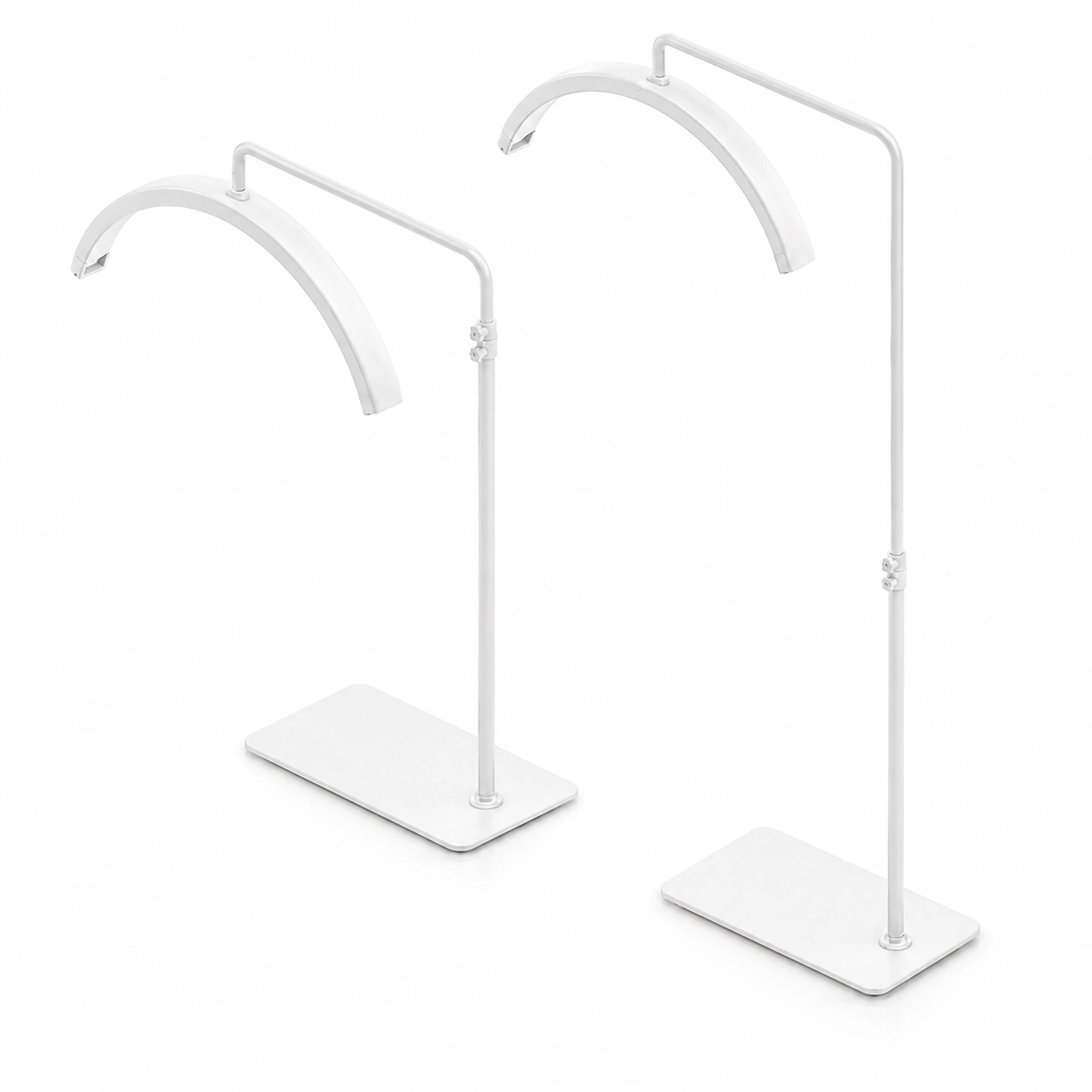 LED Half Moon Eyelash Light with Touch Sensor – Professional half-moon LED lamp with touch controls, adjustable brightness, and shadow-free illumination for eyelash extensions and precision beauty treatments. Features a flexible, adjustable design and energy-efficient lighting, making it ideal for lash salons, spas, and home studios.
