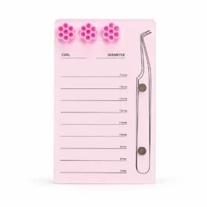 Lash Tile Magnet Tweezer Holder – secure, organized magnetic lash tile for lash artists in South Africa. Keep tweezers safe, accessible, and ready to use.