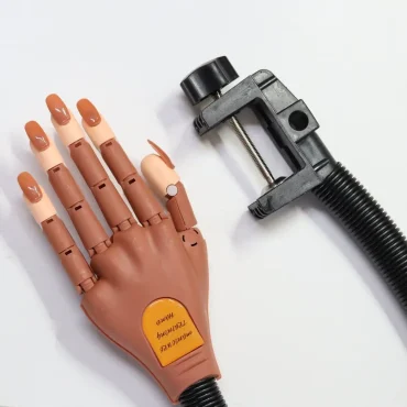 alt="Practice Hand for Nail Training South Africa"