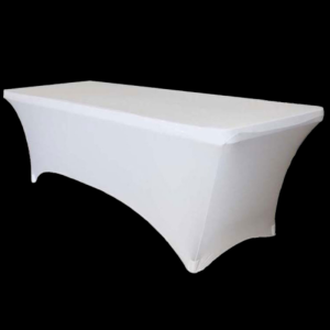 alt="Black stretch beauty bed cover for salon or massage table"