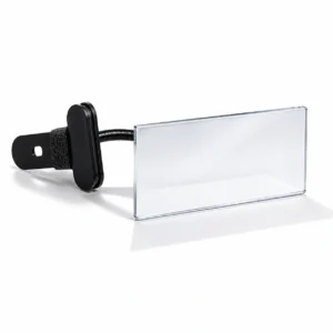 Clip-On Mirror – fully rotatable mirror designed to attach on top or the side of your lash light stand. Perfect for lash artists seeking precision.