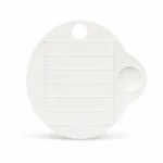 Eyelash Hand Wrist Palette – durable acrylic lash tile with marked sizes for easy, organized lash application.