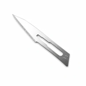 Sterile Surgical Blade 11 ,made from high-quality stainless steel for professional dermaplaning, exfoliation, brow shaping, and precision skincare treatments. Individually wrapped, single-use blades compatible with standard dermaplaning handles, including both Blade #10 and Blade #11 handles, for safe, hygienic, salon-grade results.