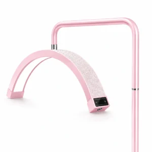 LED Half Moon Eyelash Light with Touch Sensor – Professional half-moon LED lamp with touch controls, adjustable brightness, and shadow-free illumination for eyelash extensions and precision beauty treatments. Features a flexible, adjustable design and energy-efficient lighting, making it ideal for lash salons, spas, and home studios.