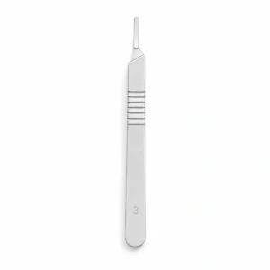 Professional Dermaplaning Handle with an ergonomic design for safe, precise exfoliation and peach fuzz removal. Compatible with standard dermaplaning blades, this durable, easy-to-sterilize handle offers superior control for estheticians and professional skincare treatments.