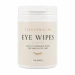 Thecosmoline Eye Wipes 130 Pack – Gentle Cleansing Wipes for Eyelash Extensions and Eye Care